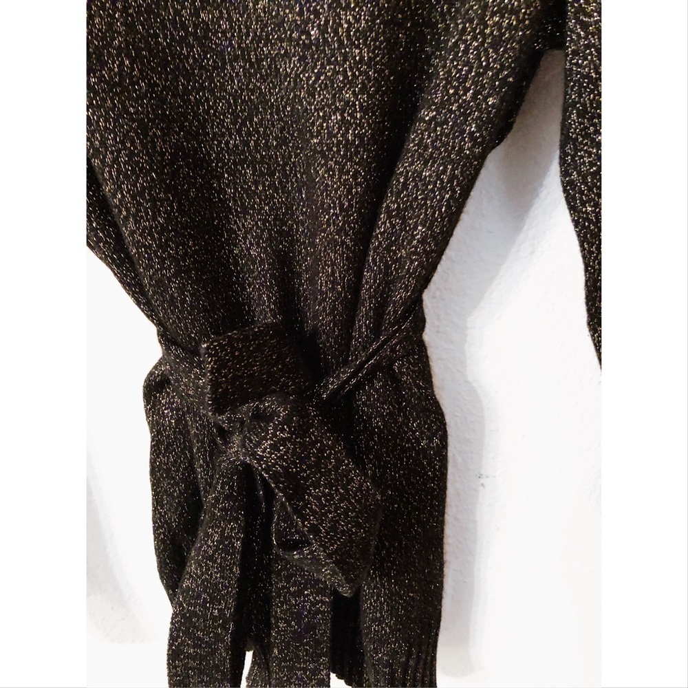 Jaclyn Smith embellished metallic sweater nwot - Picture 3 of 6